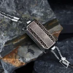 Sterling Silver Kufi Quranic Surah Bracelet, Ottoman Style Islamic Jewelry