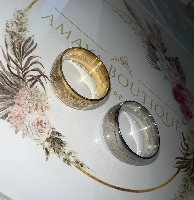 Shahada Ring | Islamic gifts | Eid gifts | Muslim gifts | Islamic jewellery |